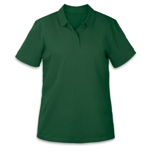 Bottle Green Carter Womens Polos